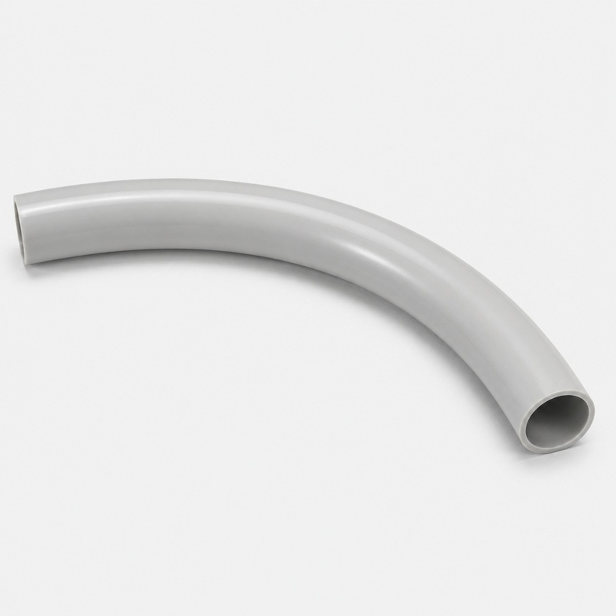 PTS Fowarding Bend-Dirsek uPVC OD:160/3,2 mm; Gri; R=650 mm