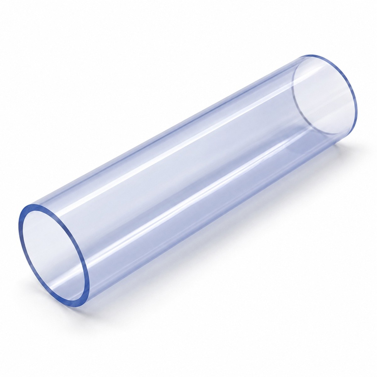 PTS Borusu uPVC OD:160/3,2 mm; Şeffaf